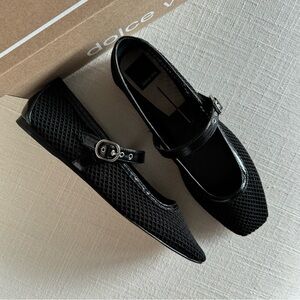 Dolce Vita Rodni Black Mesh Flats